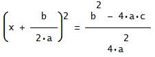 quadratic equation calculator